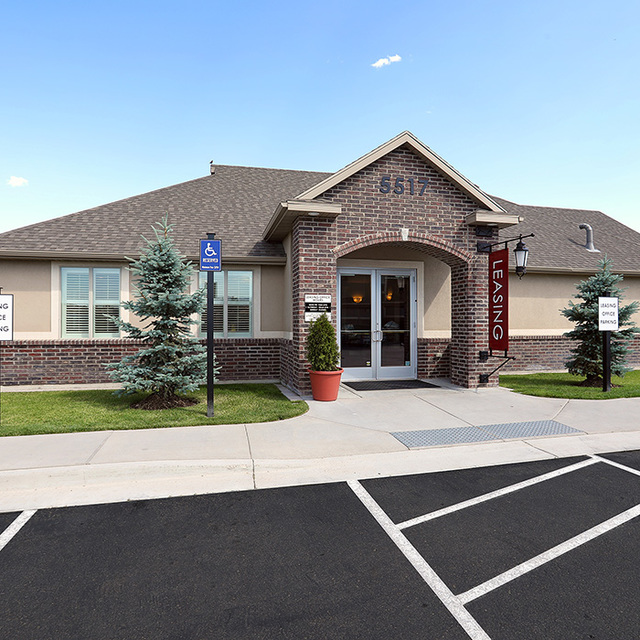 Boulder Canyon - Outside view of Leasing Office with Available Parking Slots Boulder Canyon - Outside view of Leasing Office with Available Parking Slots